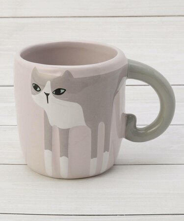 ハンドペイント キャットマグ 400ml