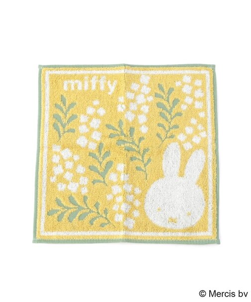 ◆Dick Bruna miffy タオルハンカチ ミモザ
