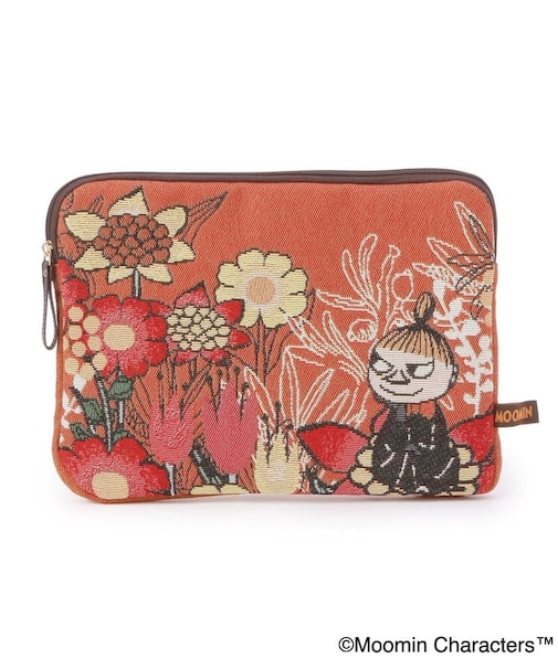 MOOMIN タブレットケース 花と一緒に