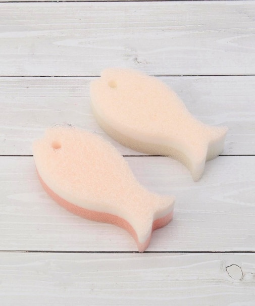 ◆おさかな スポンジ さくら 2P