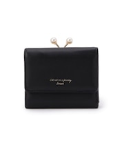 JOUET ジョエット パール調ガマグチ折サイフ