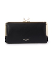 JOUET ジョエット パール調ガマグチ長サイフ