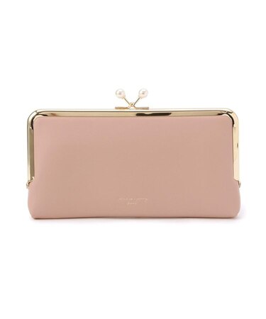 JOUET ジョエット パール調ガマグチ長サイフ