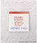 ◆OSAMU GOODS スクエアメモ