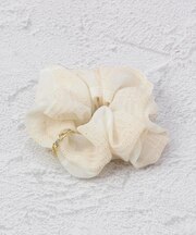 シュシュ オーガンジー リング