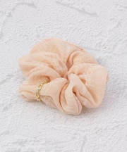 シュシュ オーガンジー リング