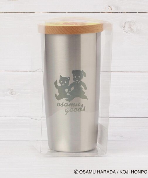 OSAMU GOODS 蓋付真空タンブラー 440ml