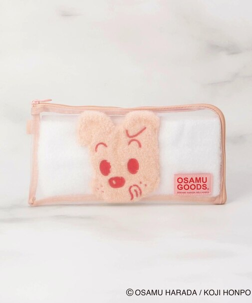 OSAMU GOODS ポーチ付きヘアターバン