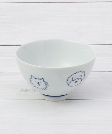 犬ならべ 飯碗