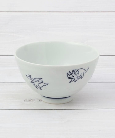 恐竜ならべ 飯碗