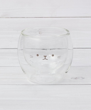 アニボール 耐熱ダブルグラス 250ml