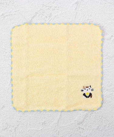 ◆HUGする猫 タオルハンカチ