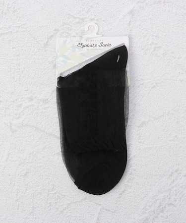 ◆Oyobare シースルー ローズ クォーターソックス