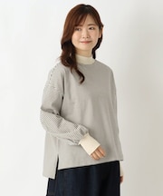 バスク ボリューム袖プルオーバー