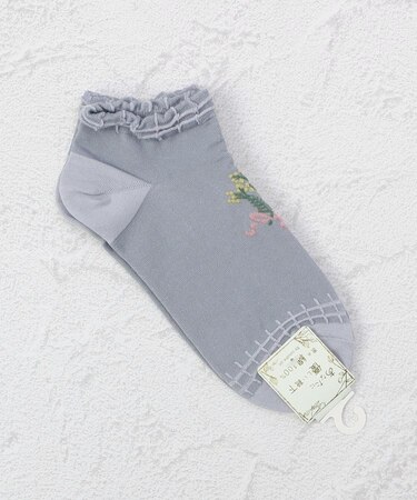 ◆あなたに優しい ミモザ アンクルソックス
