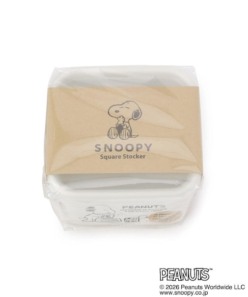 SNOOPY スクエアストッカー S 600ml