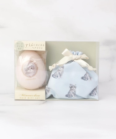 ミヌシュ ヘアブラシ&巾着