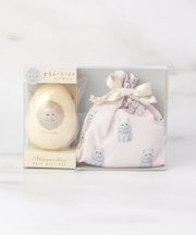 ミヌシュ ヘアブラシ&巾着