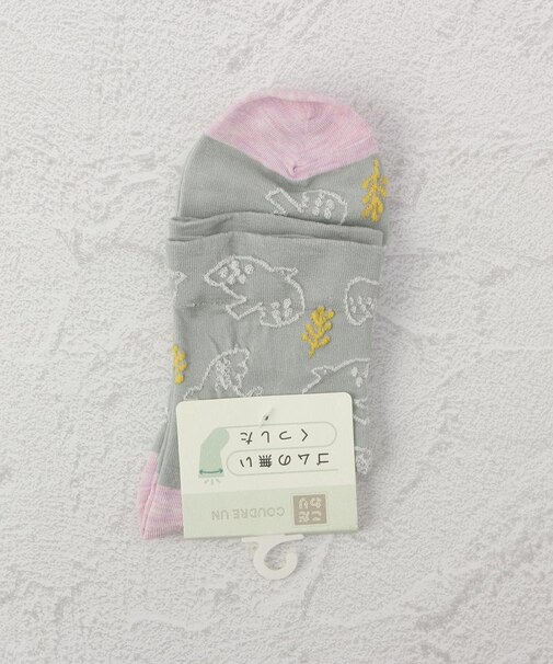 ◆コダワリ ゴム無 鳥 クォーターソックス