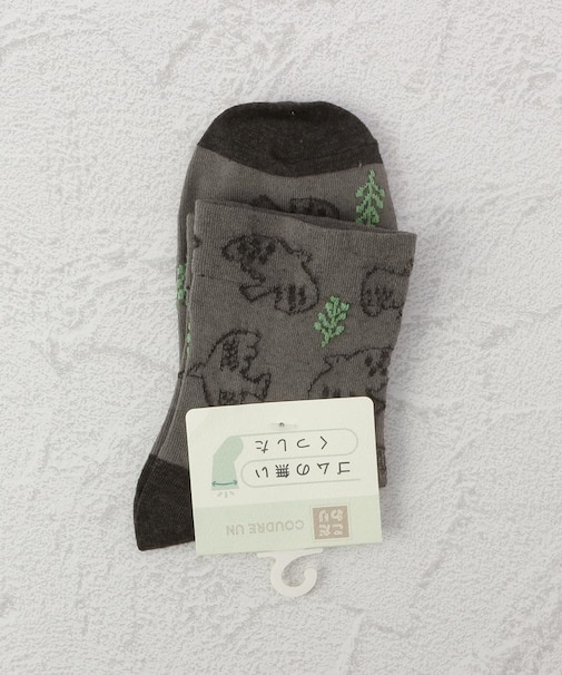 ◆コダワリ ゴム無 鳥 クォーターソックス