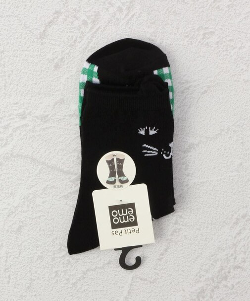 ◆PP エモエモ 動物 クォーターソックス