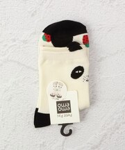 ◆PP エモエモ 動物 クォーターソックス