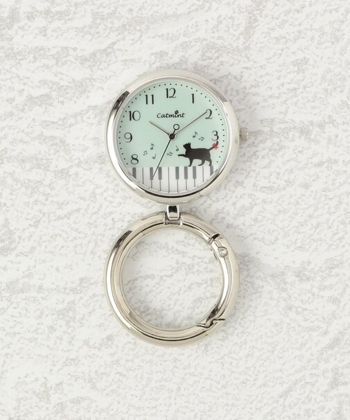 ピアノ猫 カラビナウォッチ