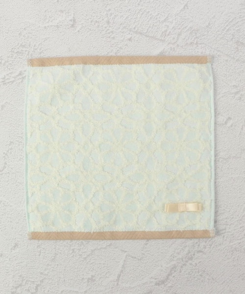 ◇タイルフラワー タオルハンカチ｜ワンズテラスの通販｜&mall（アンド