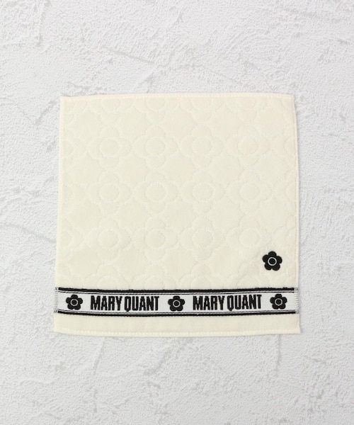 ◇MARY QUANT タオルハンカチ デイジー刺繍｜ワンズテラスの通販
