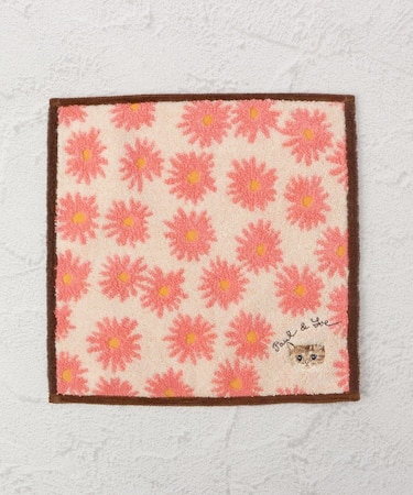 ◆PAUL & JOE タオルハンカチ ヌネットフラワー