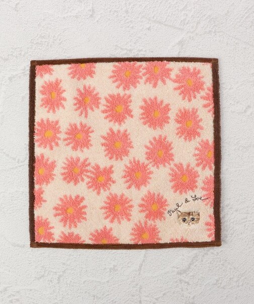 ◆PAUL & JOE タオルハンカチ ヌネットフラワー