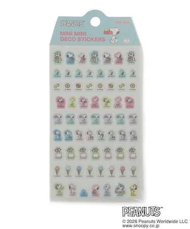 ◆SNOOPY ミニミニデコシール