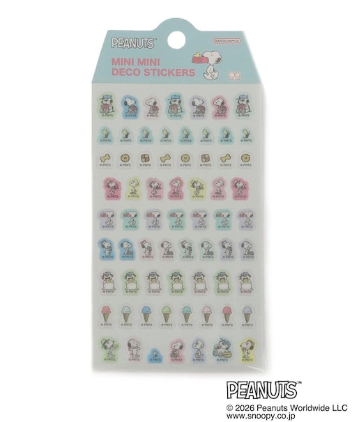 ◆SNOOPY ミニミニデコシール