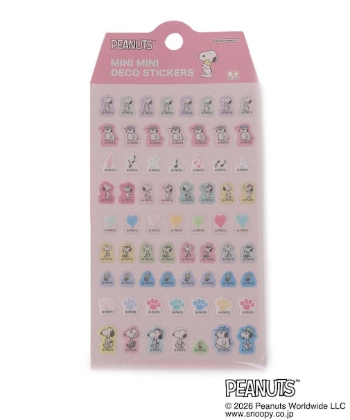 ◆SNOOPY ミニミニデコシール