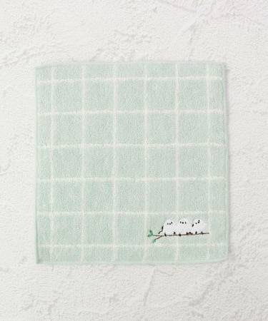 ◆FH タオルハンカチ シマエナガダンゴ