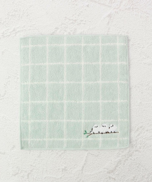 ◆FH タオルハンカチ シマエナガダンゴ