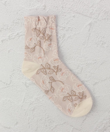 ◆あなたに優しい ヒナゲシ クォーターソックス