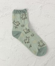 ◆あなたに優しい 子犬の散歩 クォーターソックス