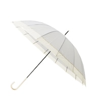 【晴雨兼用/UV】16本骨切り継ぎライン 長傘