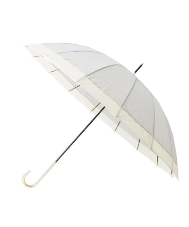 【晴雨兼用/UV】16本骨切り継ぎライン 長傘