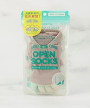 足指 オープンソックス くるぶし