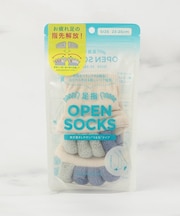 足指 オープンソックス つま先