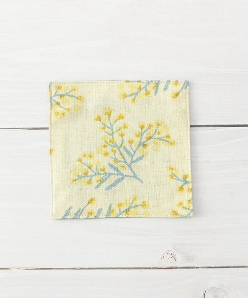 ◆PT コースター スプレッドミモザ