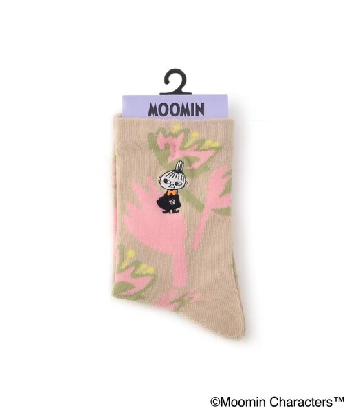 ◆MOOMIN 刺繍ソックス リトルミイ