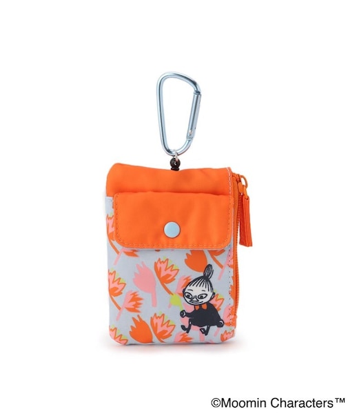 MOOMIN リール付きパスケース リトルミイ