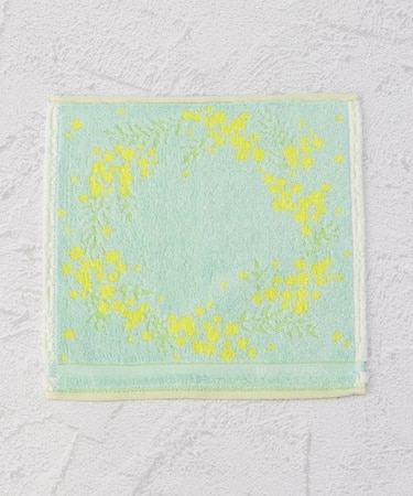 ◆日比谷花壇 タオルハンカチ ミモザ