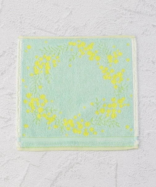 ◆日比谷花壇 タオルハンカチ ミモザ