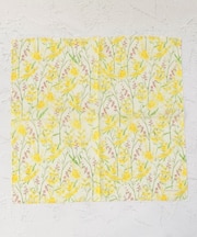 ◆日比谷花壇 プリントハンカチ ミモザ