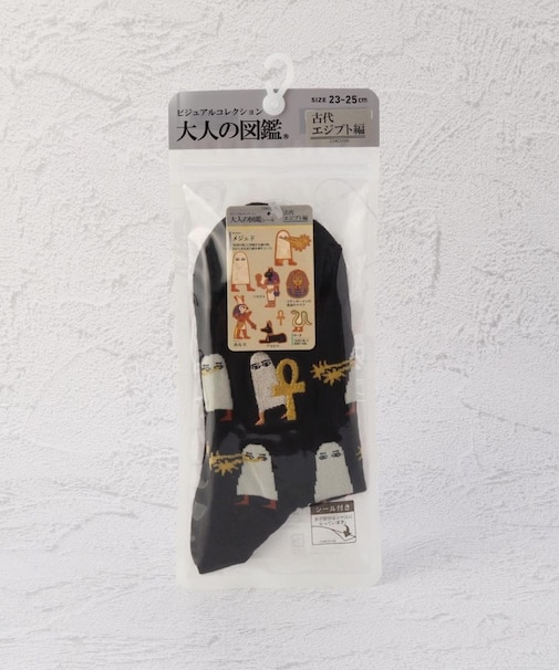 ◆大人の図鑑 クルーソックス