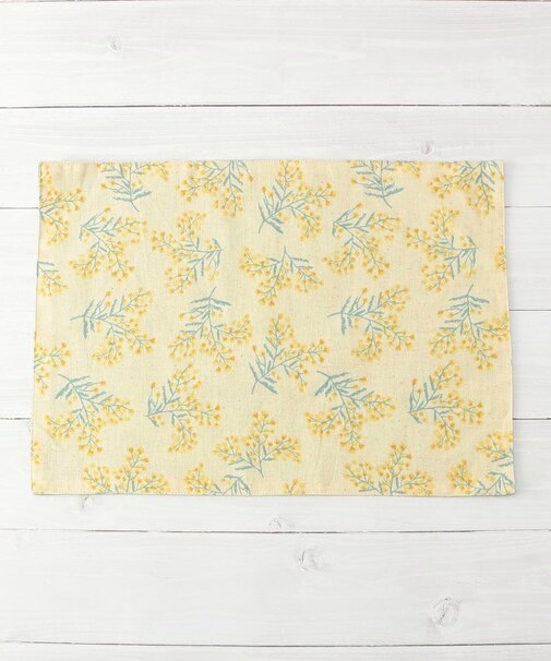 ◆PT ランチョンマット スプレッドミモザ